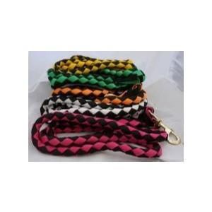 Plaited Lead Rope - Brass Snap