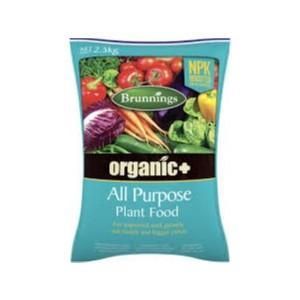 Brunnings Organic + Range 2.5kg, Type: All Purpose Plant