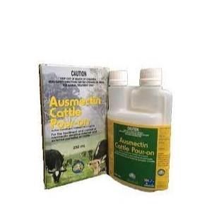 Ausmectin Cattle Pour On, Size: 250ml