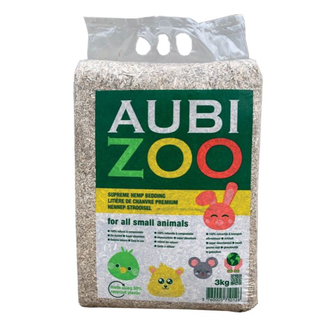 Aubi Zoo Hemp Bedding, Size: 3kg