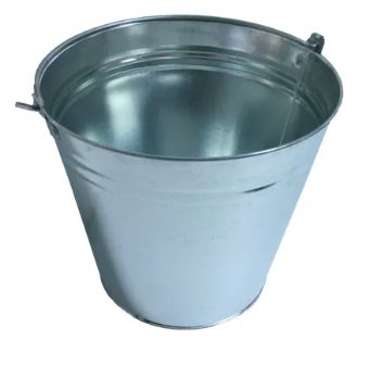 Galvanized Metal Bucket 15L