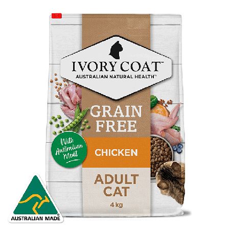 Ivory Coat Grain Free Cat Range, Size: 2kg - Chicken