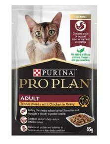 Pro Plan Cat Wet Pouches  (12 x 85g Satchets)