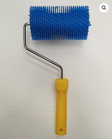 Uncapping Roller, Material: Yellow handle uncapping roller