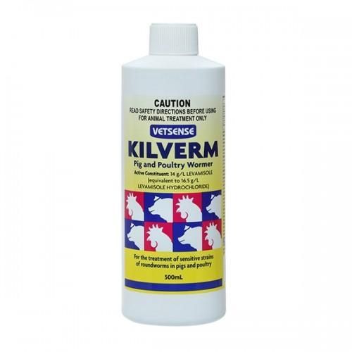 Kilverm Pig &amp; Poultry Wormer, Size: 125ml
