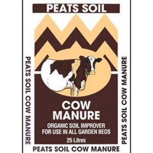 Peats Cow Manure 25 L