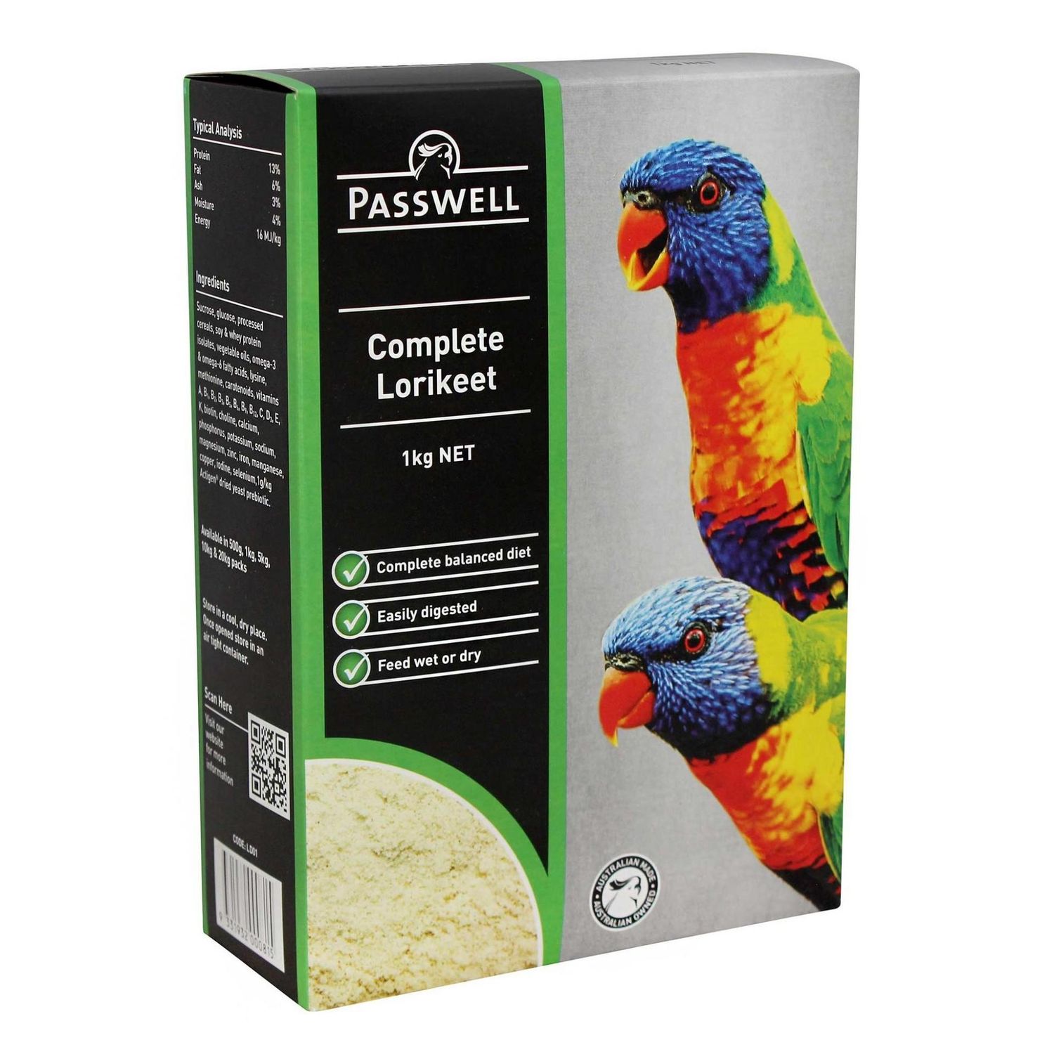 Passwell Complete Lorikeet, Size: 1kg