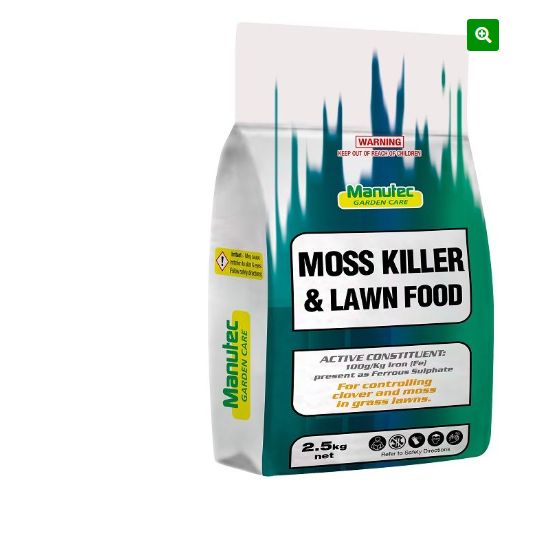 Manutec Moss Killer &amp; Lawn Food 2.5kg
