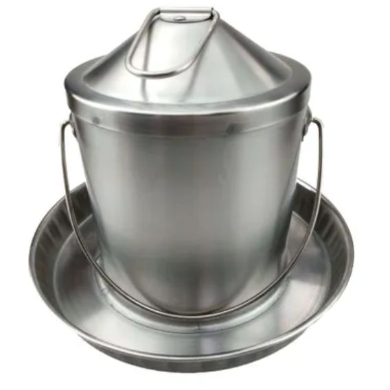 Greenleaf/Everfield Stainless Steel Drinker, Size: 3L