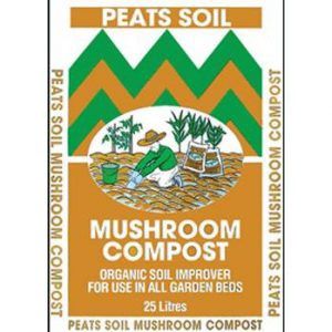 Peats Mushroom Compost 25lt