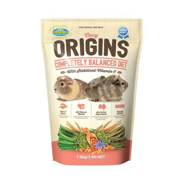 Vetafarm Cavy Origins, Size: 1.5kg