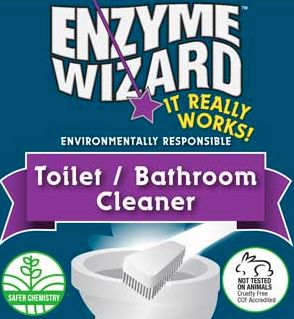 Enzyme Wizard Toilet/Bathroom Cleaner, Size: 750mL RTU