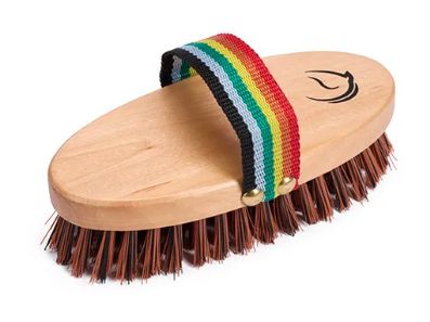 Hard Bristle Brush with strap