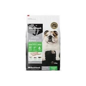 Black Hawk Dog Adult Chicken &amp; Rice, Size: 20kg, Type: Adult