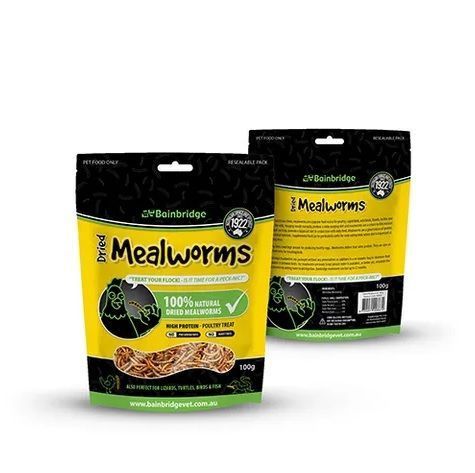 Bainbridge Dried Mealworms, Size: 250g