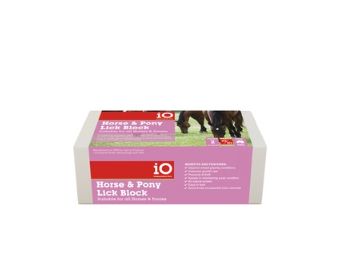 iO Horse and Pony Lick Block, Size: 2kg