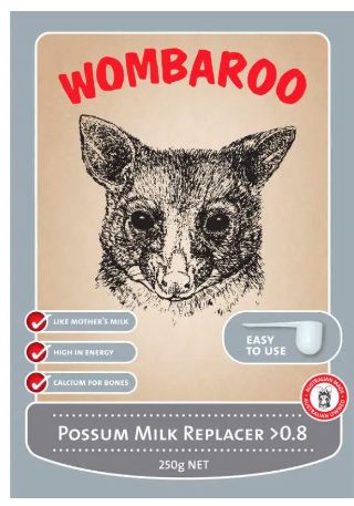 Wombaroo Possum Milk Replacer >0.8
