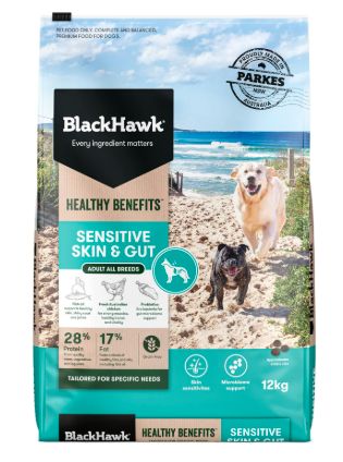 Black Hawk Dog - Sensitive Skin &amp; Gut, Size: 2kg