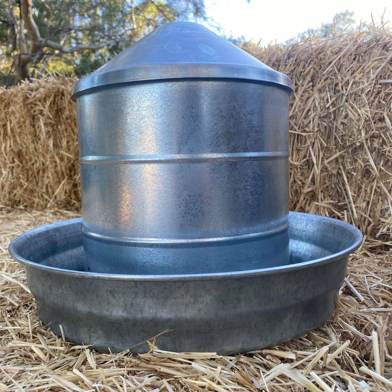 9ltr Chook Drinker Adelaide Hills Galv