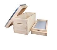 Nuc Hive Wooden with vented base  fits 5 frame