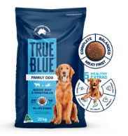 True Blue Dog Food 20kg, Type: 20kg Family Dog