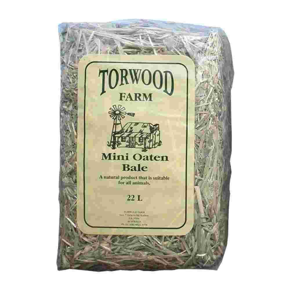 Torwood Oaten Hay Mini Bale 22L