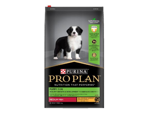 Pro Plan Puppy Healthy Growth &amp; Development, Size: 3kg, Type: Medium
