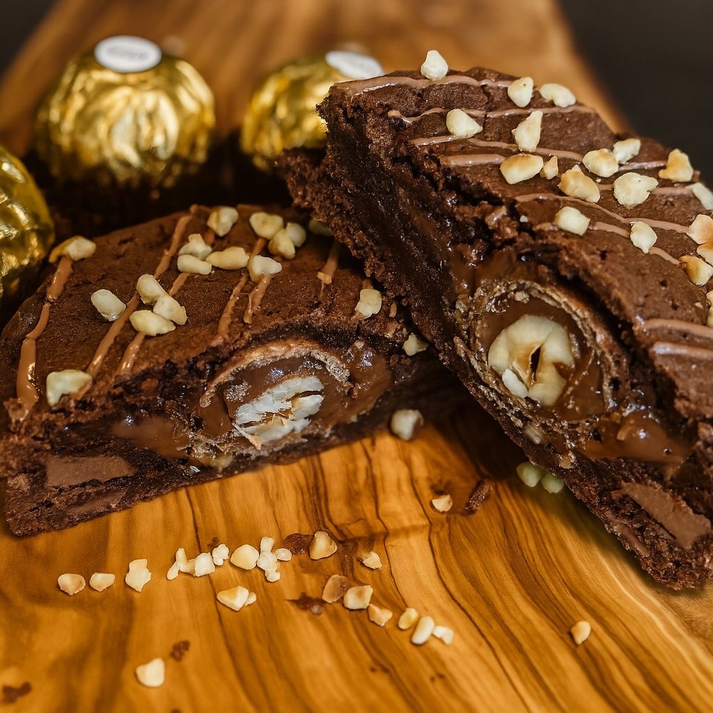 Ferrero Rocher Filled Cookie