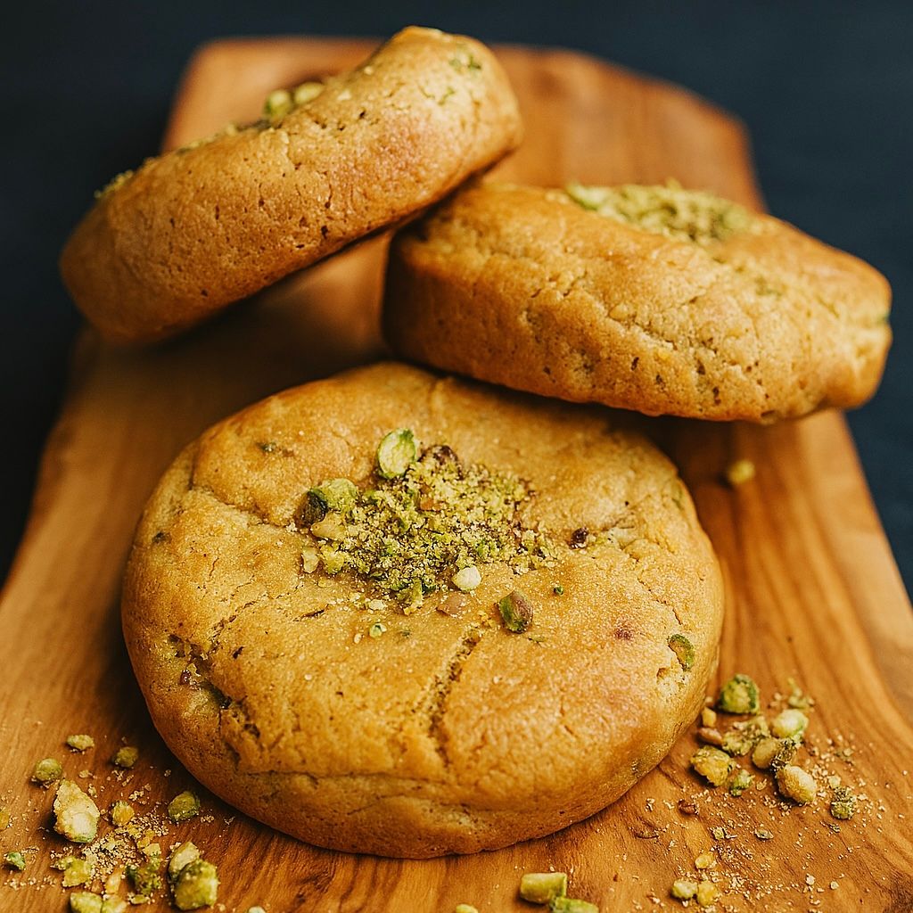 Pistachio Creme Filled Cookie