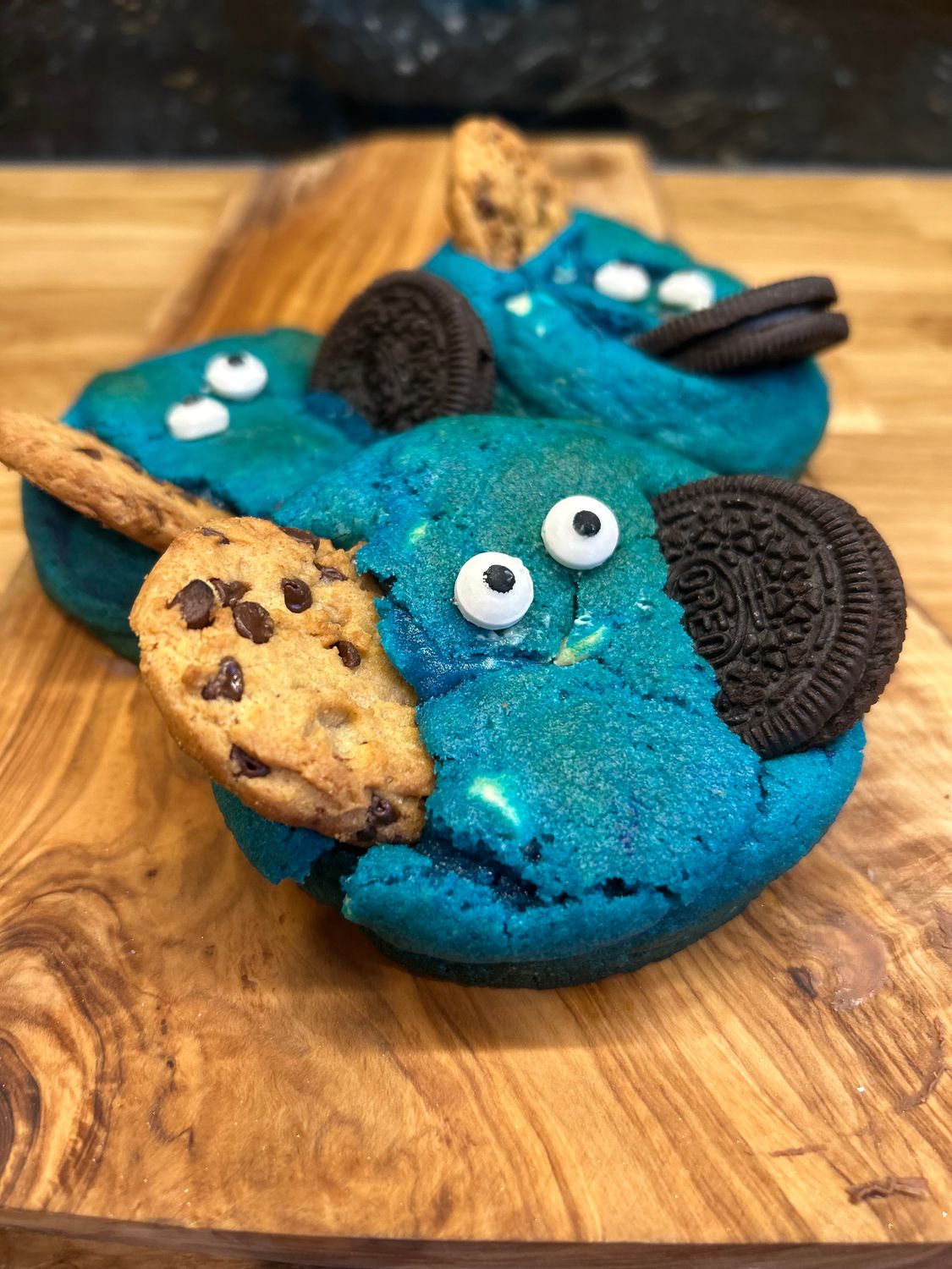 Blue Monster Cookie