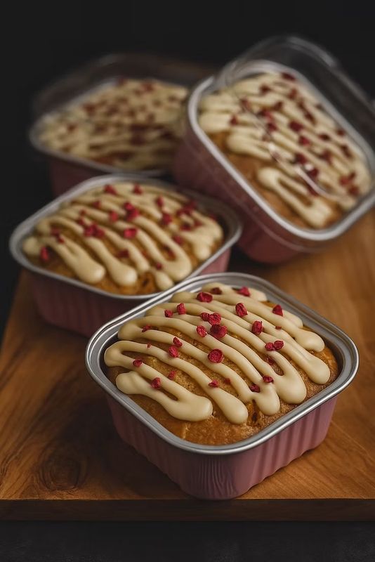 Raspberry and White Chocolate Loaf