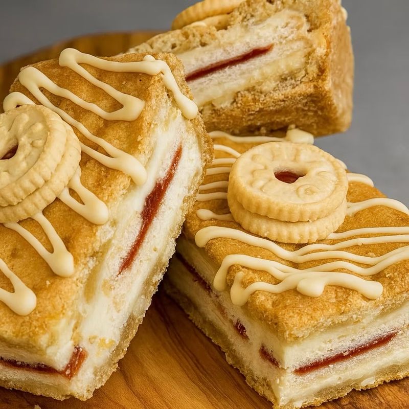 Jammy Dodger Cookie Bar