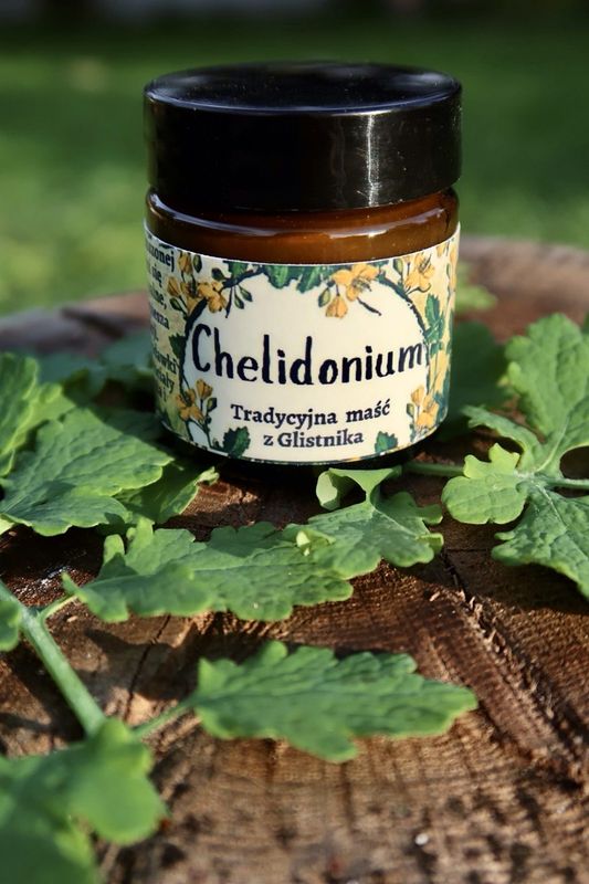 Chelidonium - tradycyjną maść z Glistnik 30ml