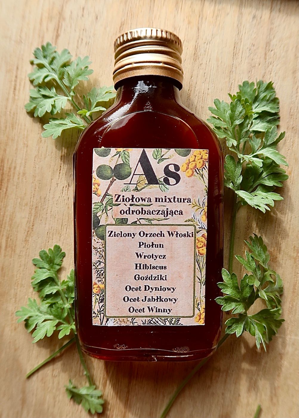 Ziołowa mikstura odrobaczające 100ml