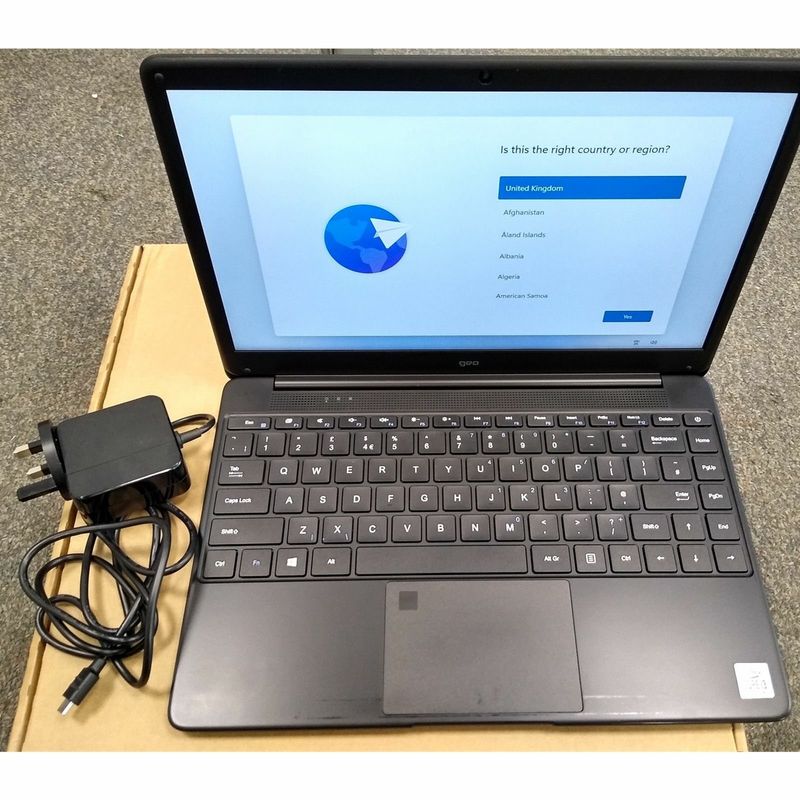 Geo Infinity GeoBook 340 laptop. Ex Demo