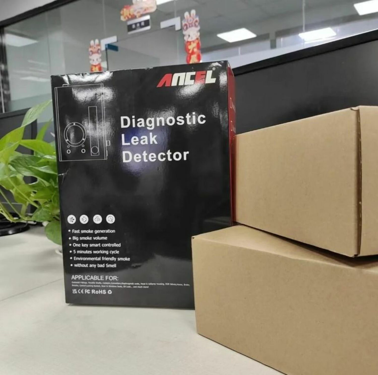 Ancel S3000 - Automotive Diagnostic Leak Detector with built in compressor