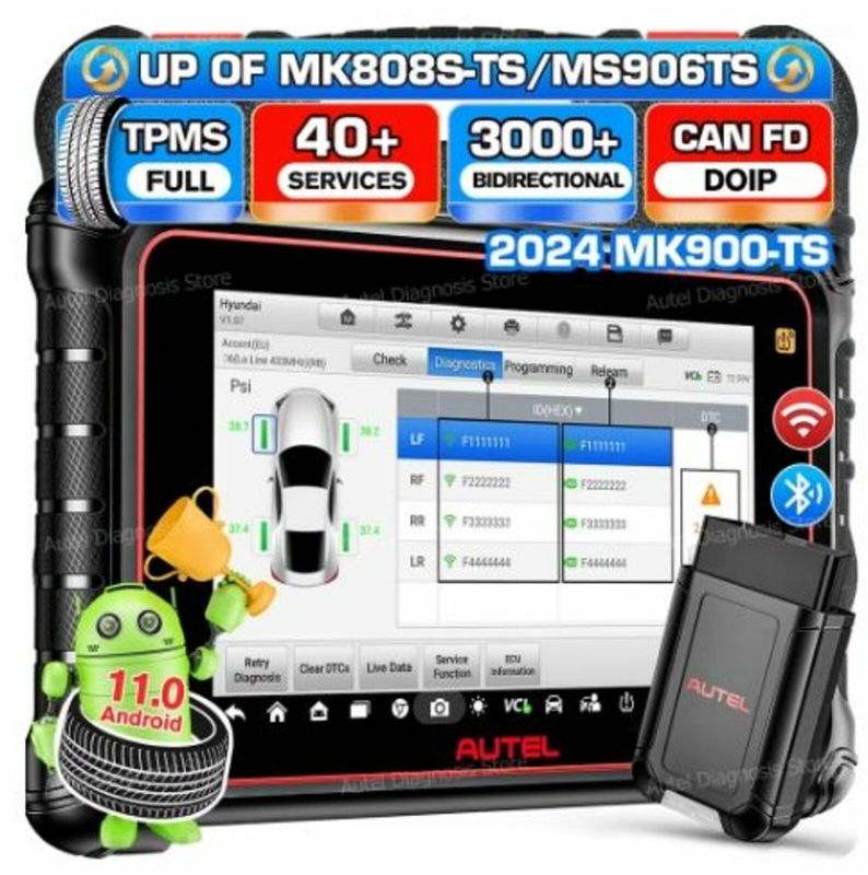 ​Autel MaxiCOM MK900-TS  - TPMS diagnostic tool