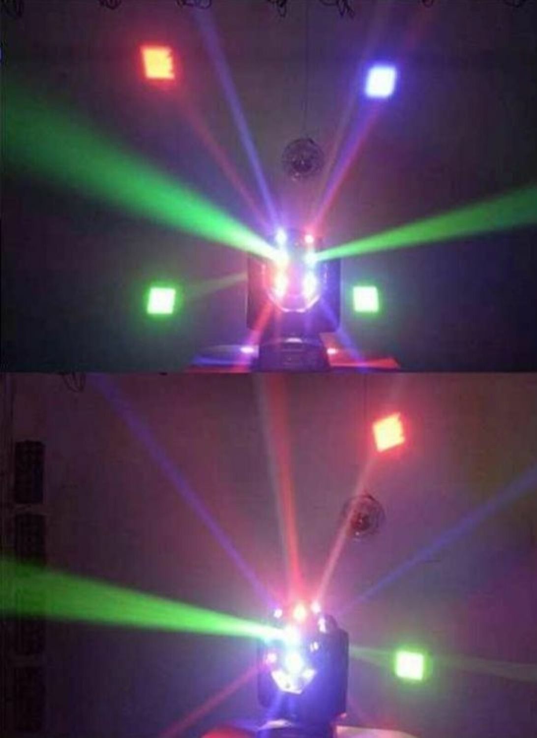 150W RGBW Arm Wind Turbine DMX512 Moving Head
