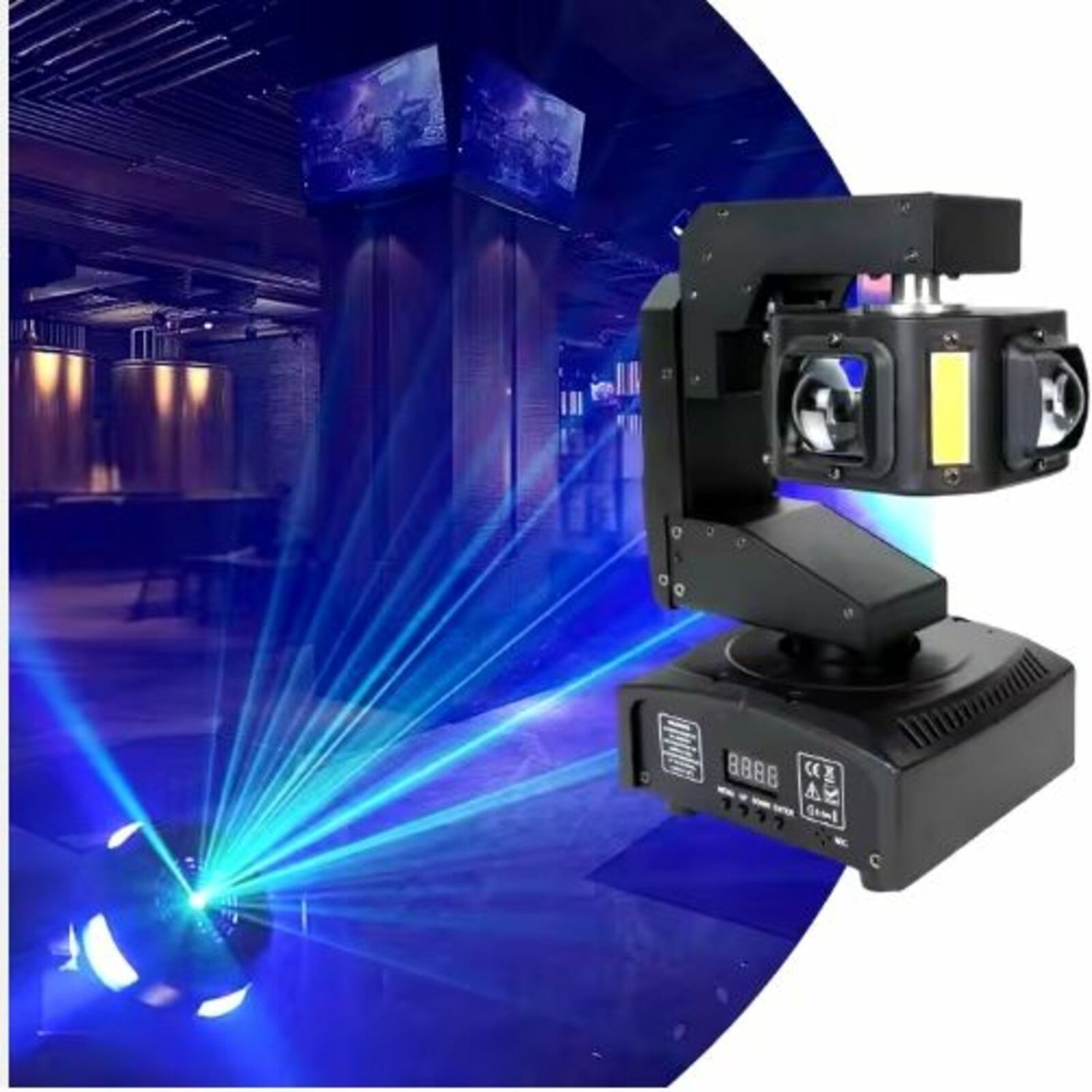Moving Head Effect Light with Shaking Effect