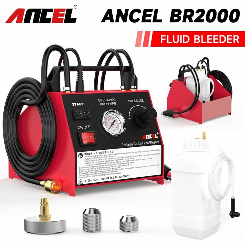 Ancel ​Automotive Portable Brake Fluid Bleeder Machine