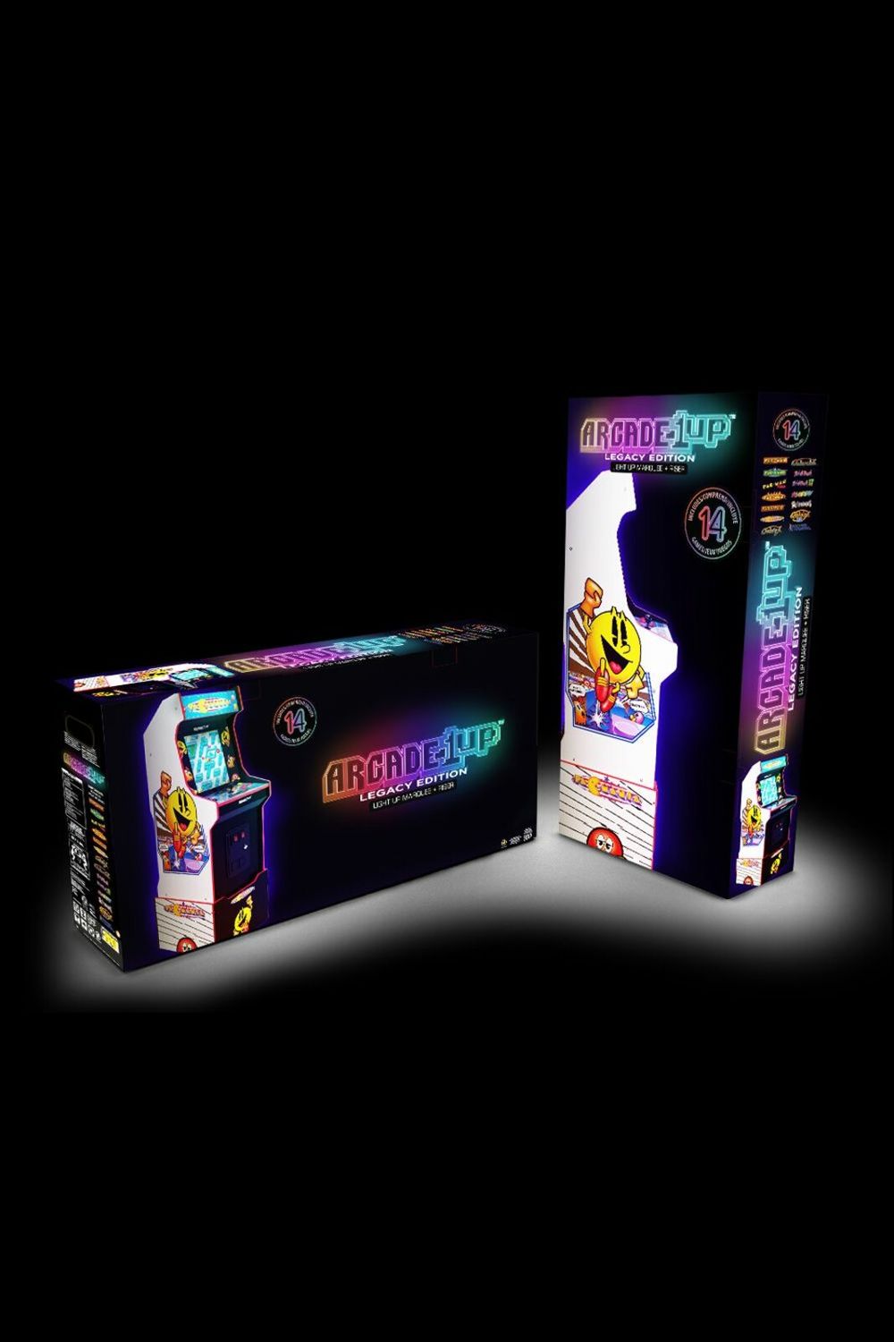 ​PAC-MAN Customizable Arcade Game Featuring PACMANIA