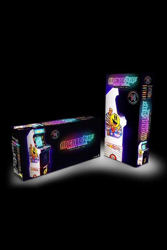 ​PAC-MAN Customizable Arcade Game Featuring PACMANIA