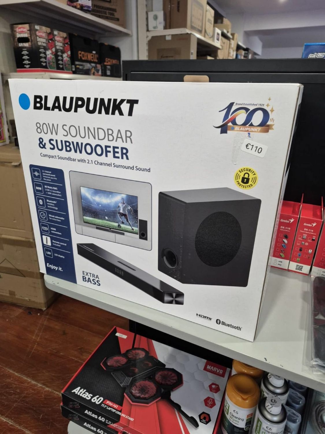 Blaupunkt 80 wt speaker &amp; sub