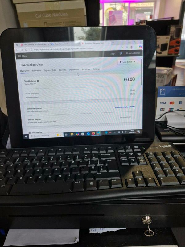 ​Pos system including thermal printer , scanner and cash drawer