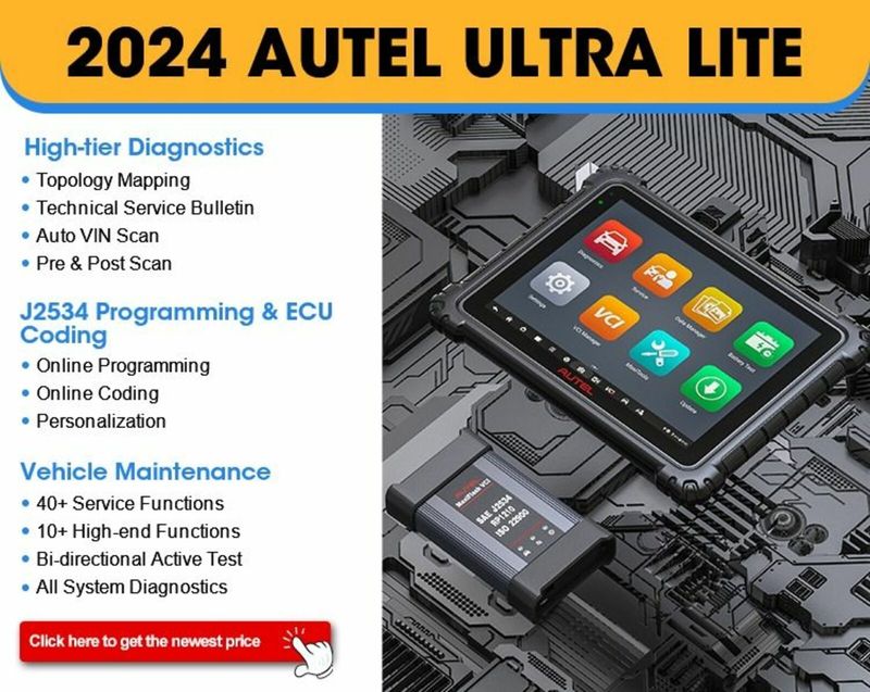 Autel Ultra Lite With Topology Mapping