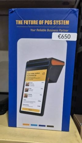 Desktop 8 Inch 3＋16GB Touch Screen Pos Systems Android 13 Handheld Mobile POS Machine Terminal 80mm Printer POS Terminal