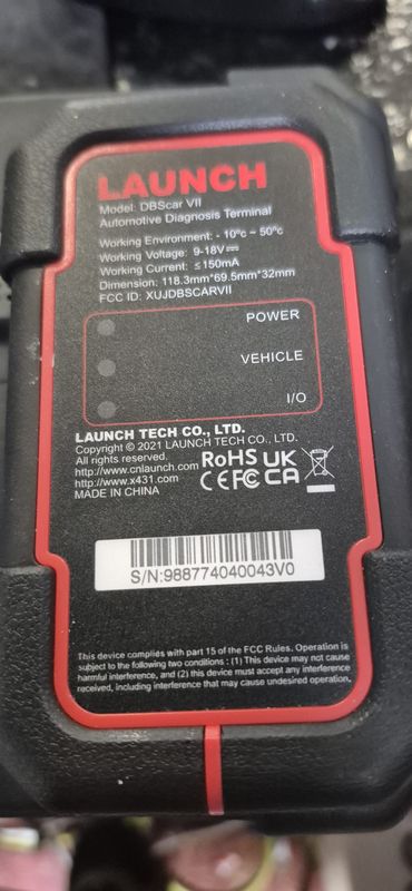 Launch DBSCAR VCI Adapter for X431 range