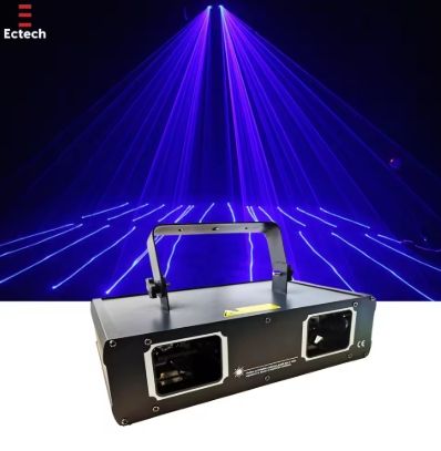 2 Head AC Powered HID Laser Light System with RGB DMX512 Control