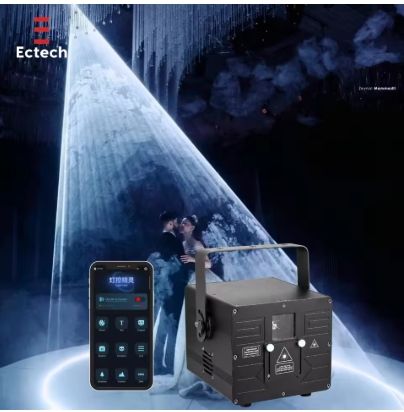 2W Full Color Mini LED RGBW 3D Beam DMX512