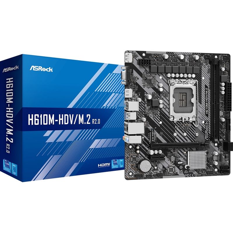 ASRock H610M-HDV/M.2 Motherboard